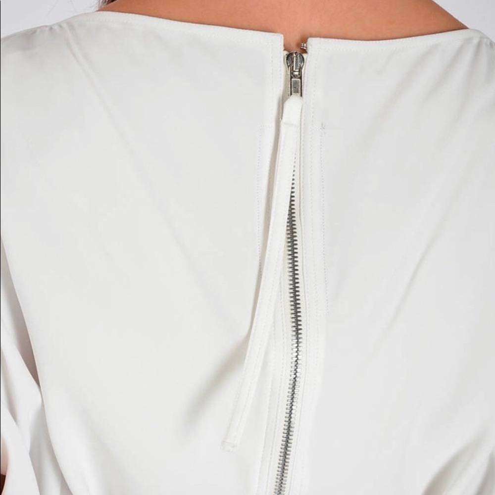 AUTHENTIC RICK OWENS WHITE / CREAM LONG DRESS GOWN SIZE SM - Picture 5 of 6